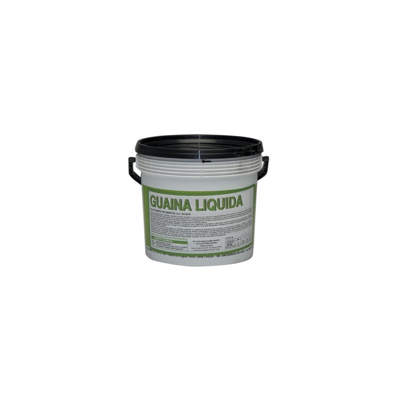 GUAINA LIQUIDA BITUMINOSA NERA KG.20